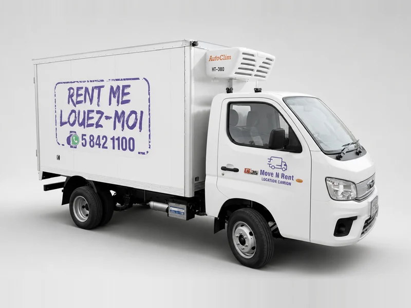 Coco — Camion 3-en-1 : sec • froid −5 °C • fragile